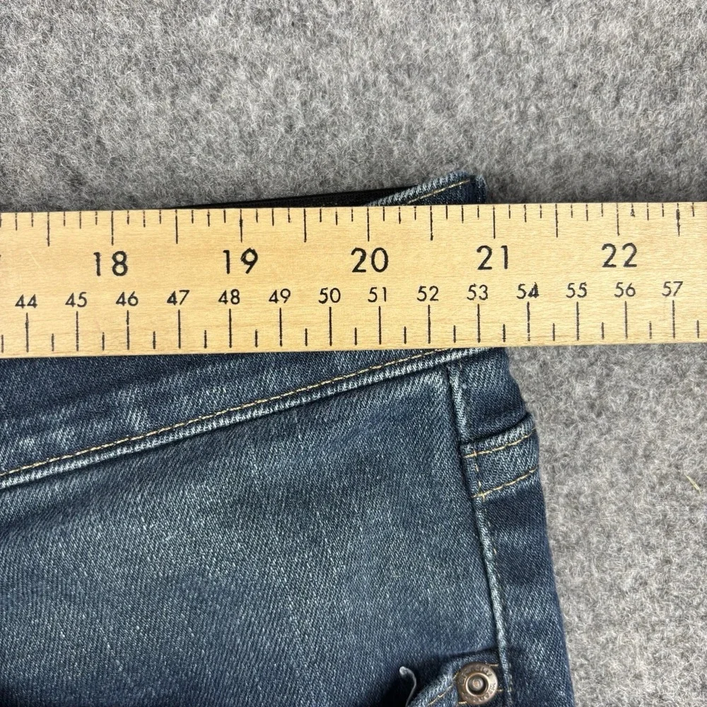 Wrangler Performance Series Jeans Mens 40x30 Dark Wash Straight Leg Stretch Blue